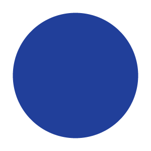 blue circle